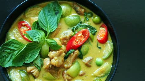 Thai curry restaurant .